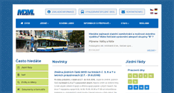 Desktop Screenshot of mdml.cz